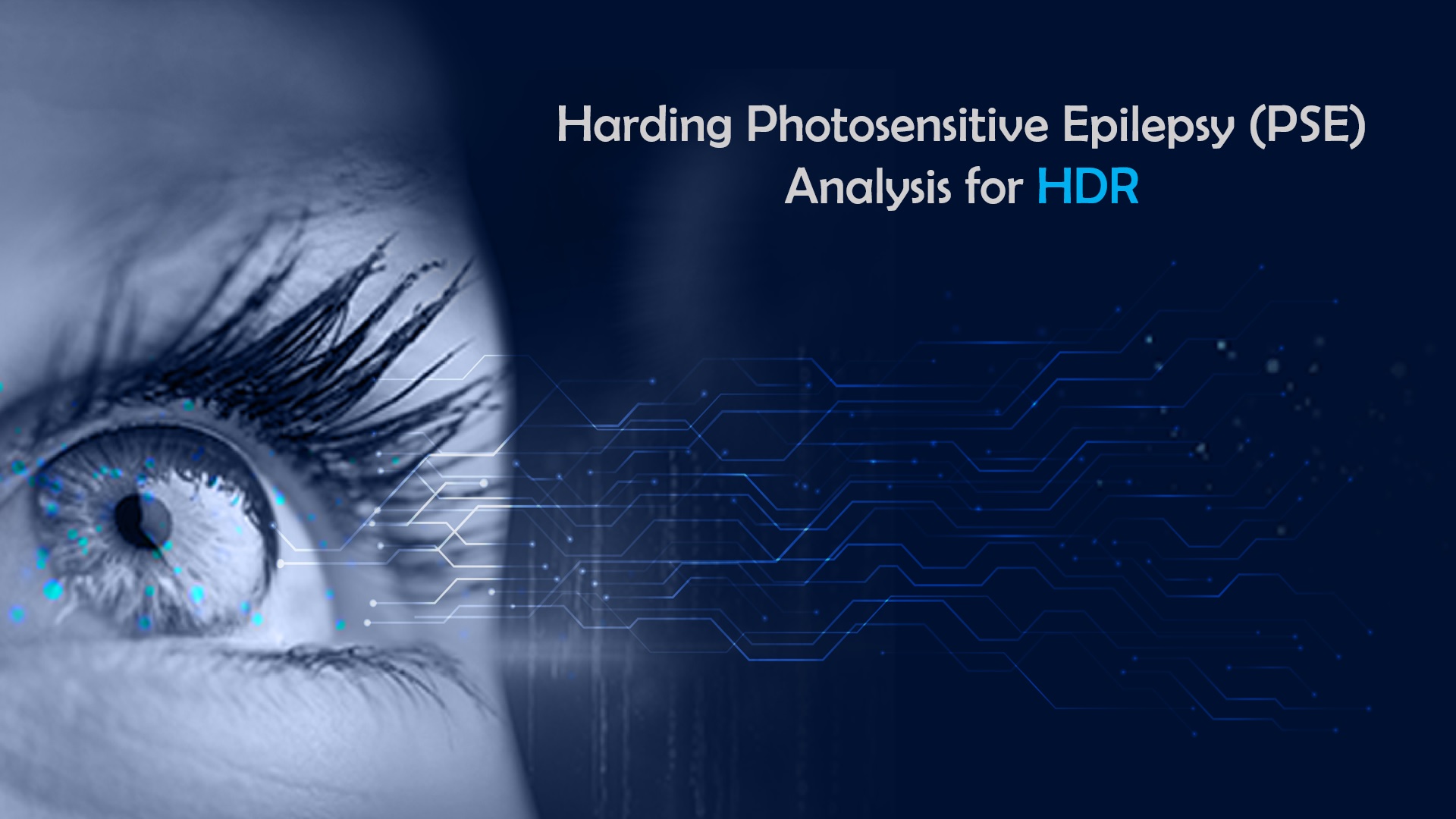 Photosensitive Epilepsy Detection for HDR