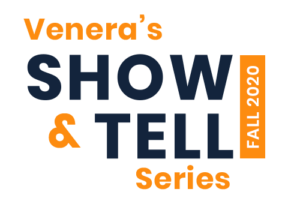 Venera Show & Tell Series - Fall 2020 - Logo